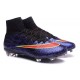 Nike Mercurial Superfly FG Nuove Scarpe Calcetto Viola Rosso