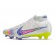 Nike Zoom Mercurial Superfly IX Elite FG Bianco Rosa Blu