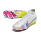 Nike Zoom Mercurial Superfly IX Elite FG Bianco Rosa Blu