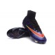 Nike Mercurial Superfly FG Nuove Scarpe Calcetto Viola Rosso