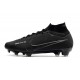 Nike Zoom Mercurial Superfly IX Elite FG Nero