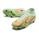 Nike Air Zoom Mercurial Superfly IX Elite SG Verde Orzo Blu Nerastro Arancione Total