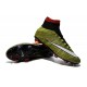 Nike Mercurial Superfly FG Nuove Scarpe Calcetto Giallo Bianco