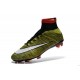 Nike Mercurial Superfly FG Nuove Scarpe Calcetto Giallo Bianco