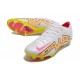 Nike Zoom Mercurial Vapor XV Elite FG Bianco Giallo Rosa