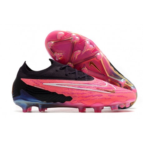 Nike Gripknit Phantom GX Elite FG Rosa Nero