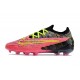 Nike Gripknit Phantom GX Elite FG Rosa Nero Giallo