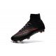 Nike Mercurial Superfly FG Nuove Scarpe Calcetto Nero Rosso