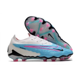 Nike Gripknit Phantom GX Elite FG Blu Baltico Rosa Blast Bianco Laser Blu