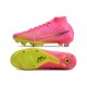 Nike Air Zoom Mercurial Superfly IX Elite SG Rosa Blast Volt Gridiron