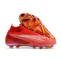 Scarpa Nike Phantom GX Elite DF FG Rosso Bianco