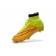 Nike Mercurial Superfly FG Nuove Scarpe Calcetto Pelle Giallo Volt