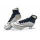 Scarpa Calcio Cristiano Ronaldo Nike Mercurial Superfly CR7 FG Metallico Nero