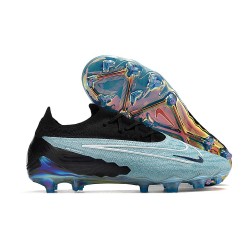 Nike Gripknit Phantom GX Elite FG Blu Nero