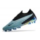 Nike Gripknit Phantom GX Elite FG Blu Nero