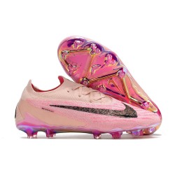 Nike Gripknit Phantom GX Elite FG Rosa Nero