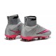 Scarpa Calcio Cristiano Ronaldo Nike Mercurial Superfly 4 FG Grigio Rosa