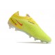 Scarpe Nuovo Nike Phantom GX Elite FG Giallo Verde Nero