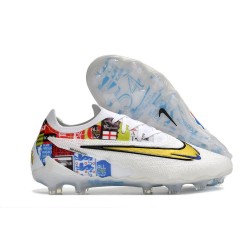 Scarpe Nuovo Nike Phantom GX Elite FG BIanco Oro