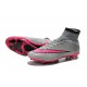 Scarpa Calcio Cristiano Ronaldo Nike Mercurial Superfly 4 FG Grigio Rosa