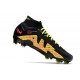 Nike Zoom Mercurial Superfly IX Elite FG Nero Rosa Giallo