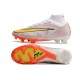 Nike Zoom Mercurial Superfly IX Elite FG Bianco Rosso Oro