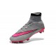 Scarpa Calcio Cristiano Ronaldo Nike Mercurial Superfly 4 FG Grigio Rosa