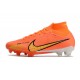 Nuovo Nike Zoom Mercurial Superfly 9 Elite FG Arancio Oro