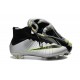 Scarpa Calcio Cristiano Ronaldo Nike Mercurial Superfly 4 FG Metallico Nero