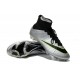 Scarpa Calcio Cristiano Ronaldo Nike Mercurial Superfly 4 FG Metallico Nero