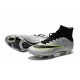 Scarpa Calcio Cristiano Ronaldo Nike Mercurial Superfly 4 FG Metallico Nero