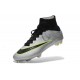 Scarpa Calcio Cristiano Ronaldo Nike Mercurial Superfly 4 FG Metallico Nero