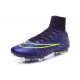 Scarpa Calcio Cristiano Ronaldo Nike Power Clash Mercurial Superfly 4 FG Viola Nero