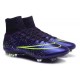 Scarpa Calcio Cristiano Ronaldo Nike Power Clash Mercurial Superfly 4 FG Viola Nero