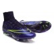 Scarpa Calcio Cristiano Ronaldo Nike Power Clash Mercurial Superfly 4 FG Viola Nero