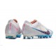 Nike Air Zoom Mercurial Vapor XV Elite AG Bianco Blu Baltico Rosa Blast Indigo Haze