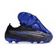 Scarpe Nuovo Nike Phantom GX Elite FG Nero Cromo Hyper Royal