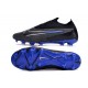 Scarpe Nuovo Nike Phantom GX Elite FG Nero Cromo Hyper Royal