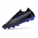 Scarpe Nuovo Nike Phantom GX Elite FG Nero Cromo Hyper Royal