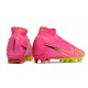 Nike Zoom Mercurial Superfly 9 Elite AG Rosa Giallo