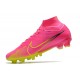 Nike Zoom Mercurial Superfly 9 Elite AG Rosa Giallo