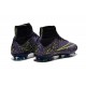 Scarpa Calcio Cristiano Ronaldo Nike Mercurial Superfly Iv FG Viola Nero