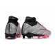 Nike Zoom Mercurial Superfly 9 Elite AG Rosa Argento Nero