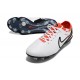 Nike Tiempo Legend 10 Elite FG Bianco Nero Cremisi Vivace