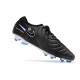 Nike Tiempo Legend 10 Elite FG Nero Cromo Hyper Royal