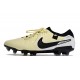 Nike Tiempo Legend 10 Elite FG Beige Nero