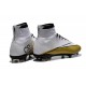 Scarpa Calcio Cristiano Ronaldo Nike Mercurial Superfly FG 501 Bianco Oro