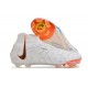 Nike Phantom Luna NU Elite FG Bianco Nero Arancione Total