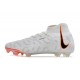 Nike Phantom Luna NU Elite FG Bianco Nero Arancione Total