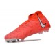 Nike Phantom Luna NU Elite FG Cremisi Vivace Bianco